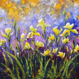 Yellow irises